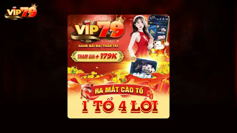 Game bài Vip79 trả thưởng cao nhất thị trường